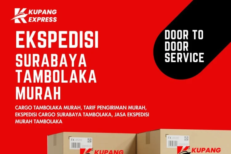 Ekspedisi Surabaya Tambolaka Murah