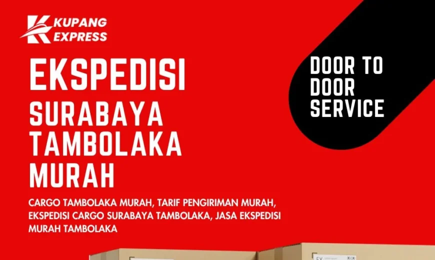 Ekspedisi Surabaya Tambolaka Murah