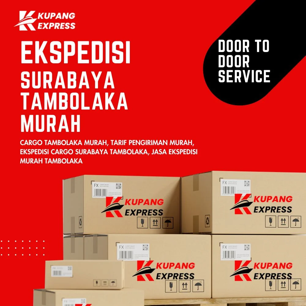 Ekspedisi Surabaya Tambolaka Murah