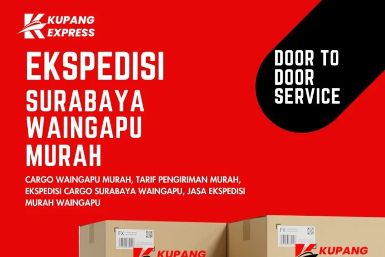 Ekspedisi Surabaya Waingapu Murah