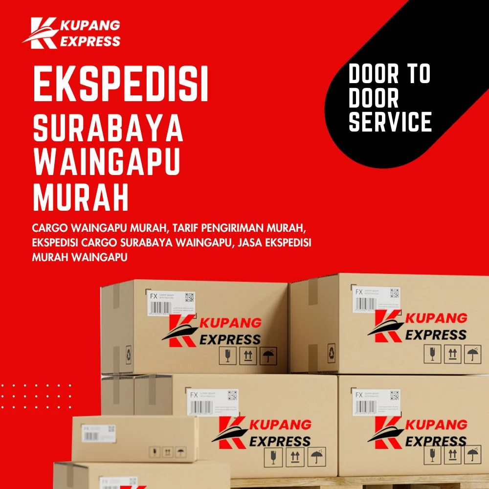 Ekspedisi Surabaya Waingapu Murah