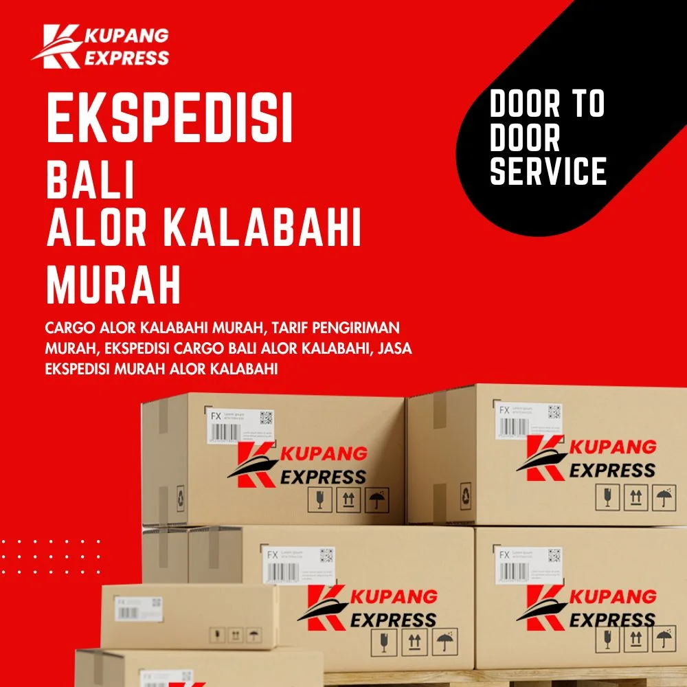 Ekspedisi Bali Alor Kalabahi Murah