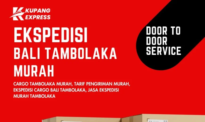 Ekspedisi Bali Tambolaka Murah