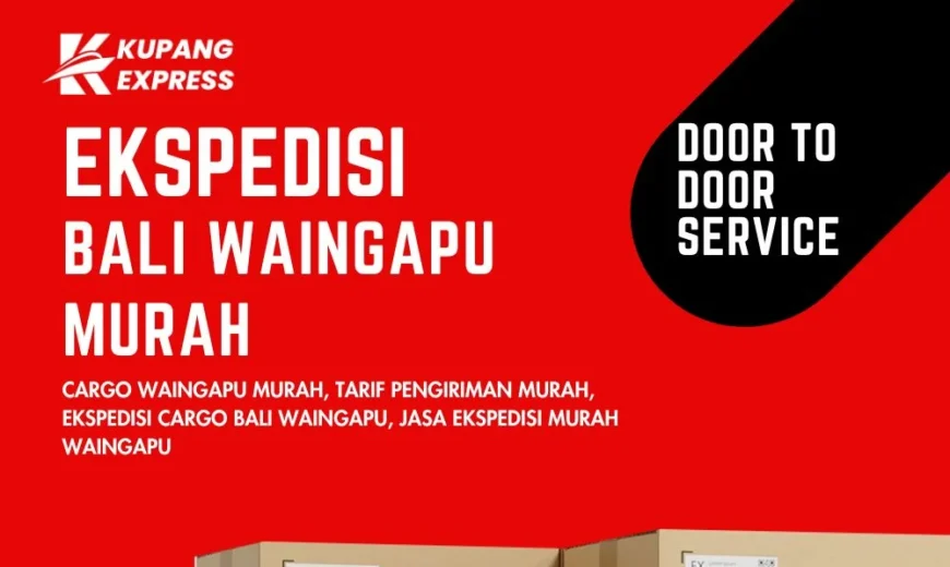 Ekspedisi Bali Waingapu Murah