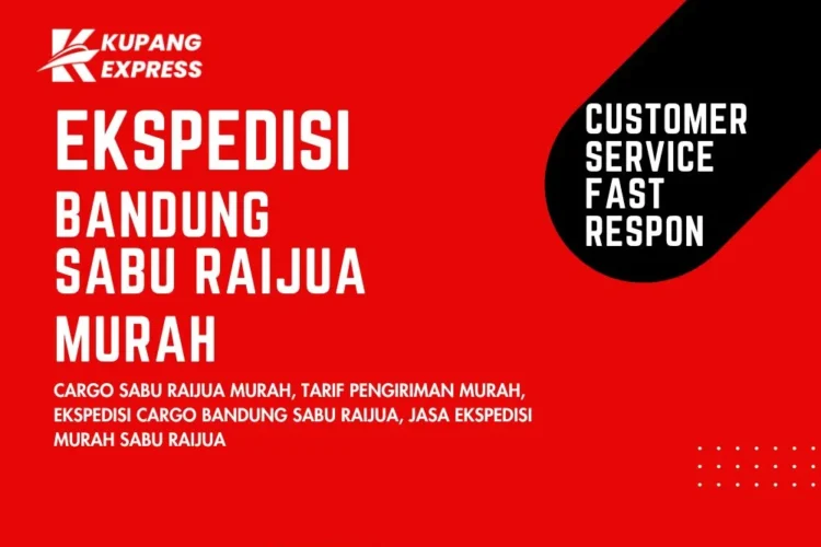 Ekspedisi Bandung Sabu Raijua Murah