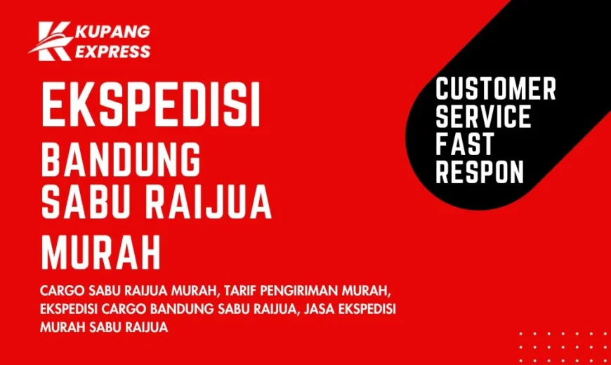 Ekspedisi Bandung Sabu Raijua Murah