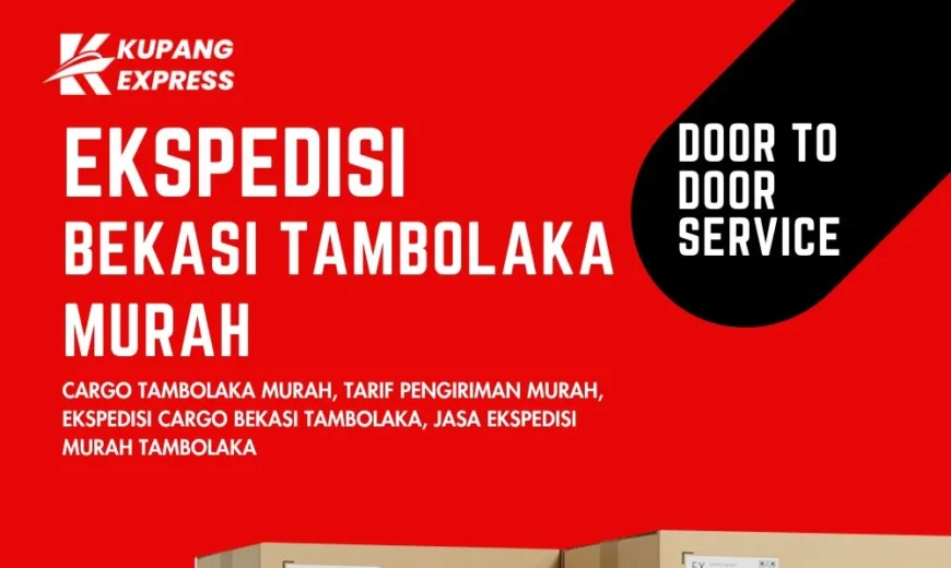 Ekspedisi Bekasi Tambolaka Murah