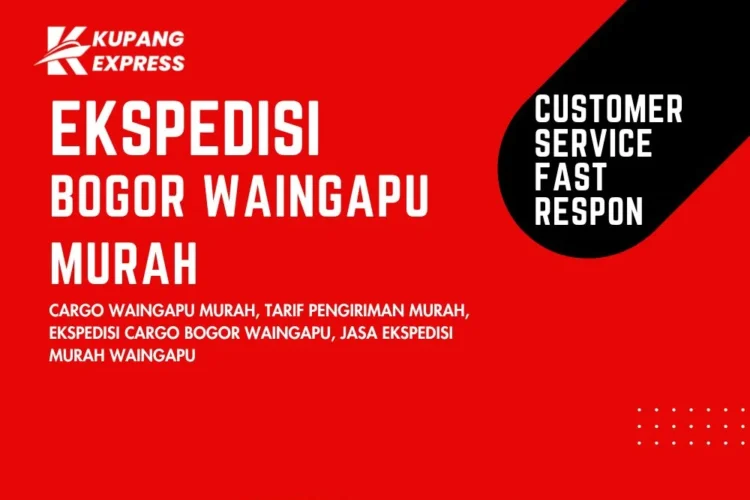 Ekspedisi Bogor Waingapu Murah