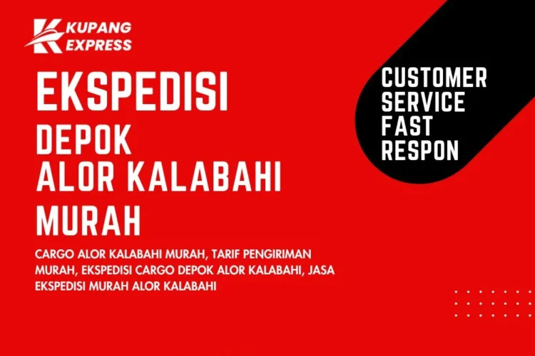 Ekspedisi Depok Alor Kalabahi Murah