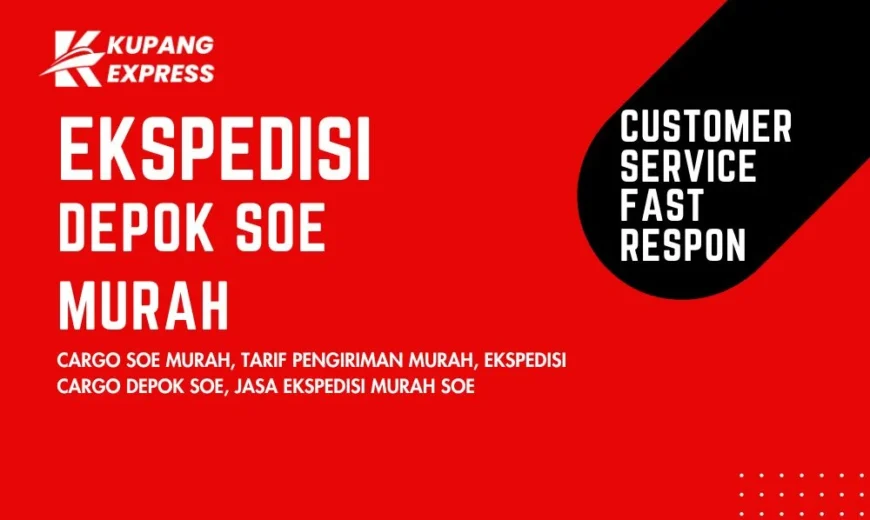 Ekspedisi Depok Soe Murah