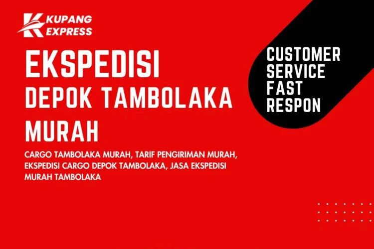 Ekspedisi Depok Tambolaka Murah