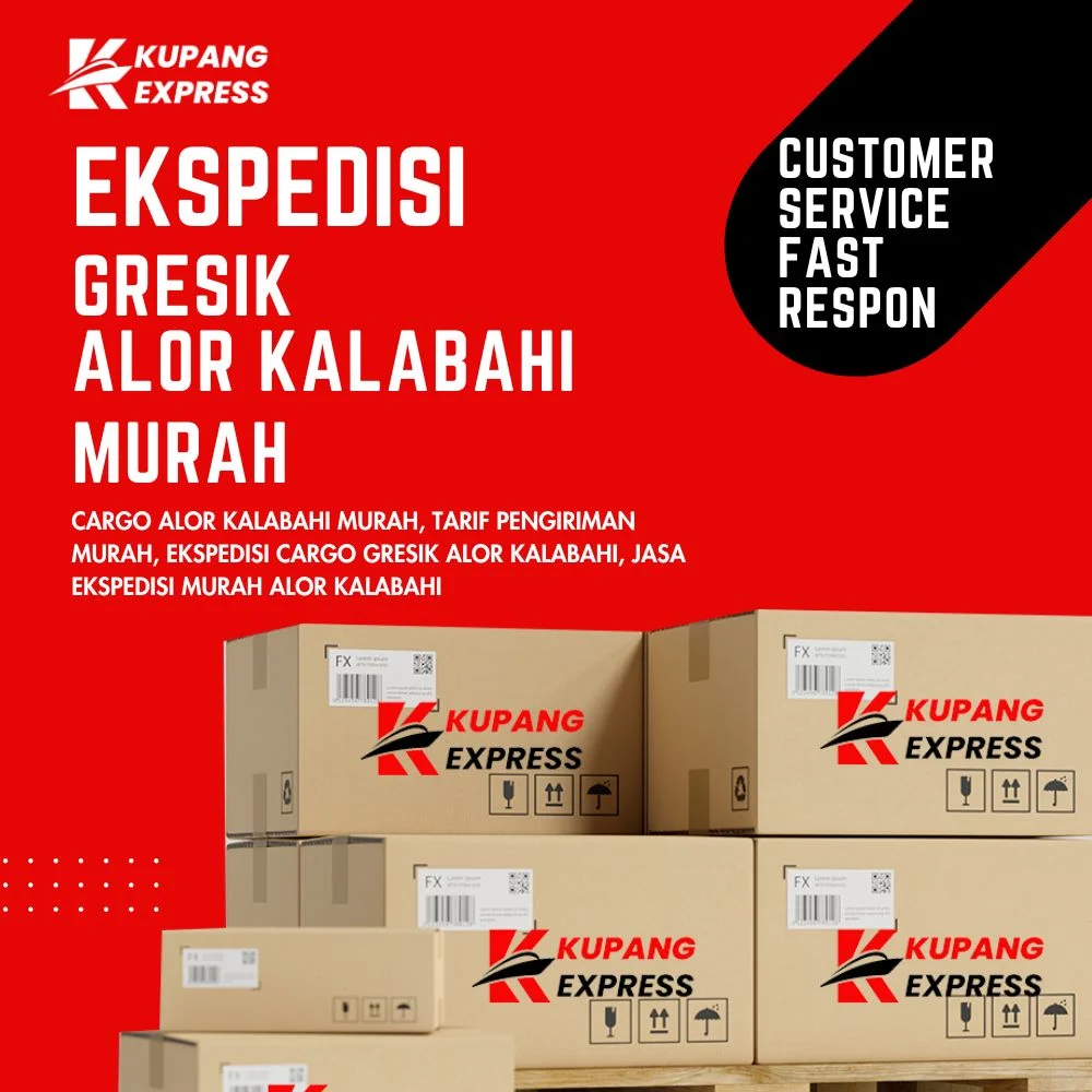 Ekspedisi Gresik Alor Kalabahi Murah