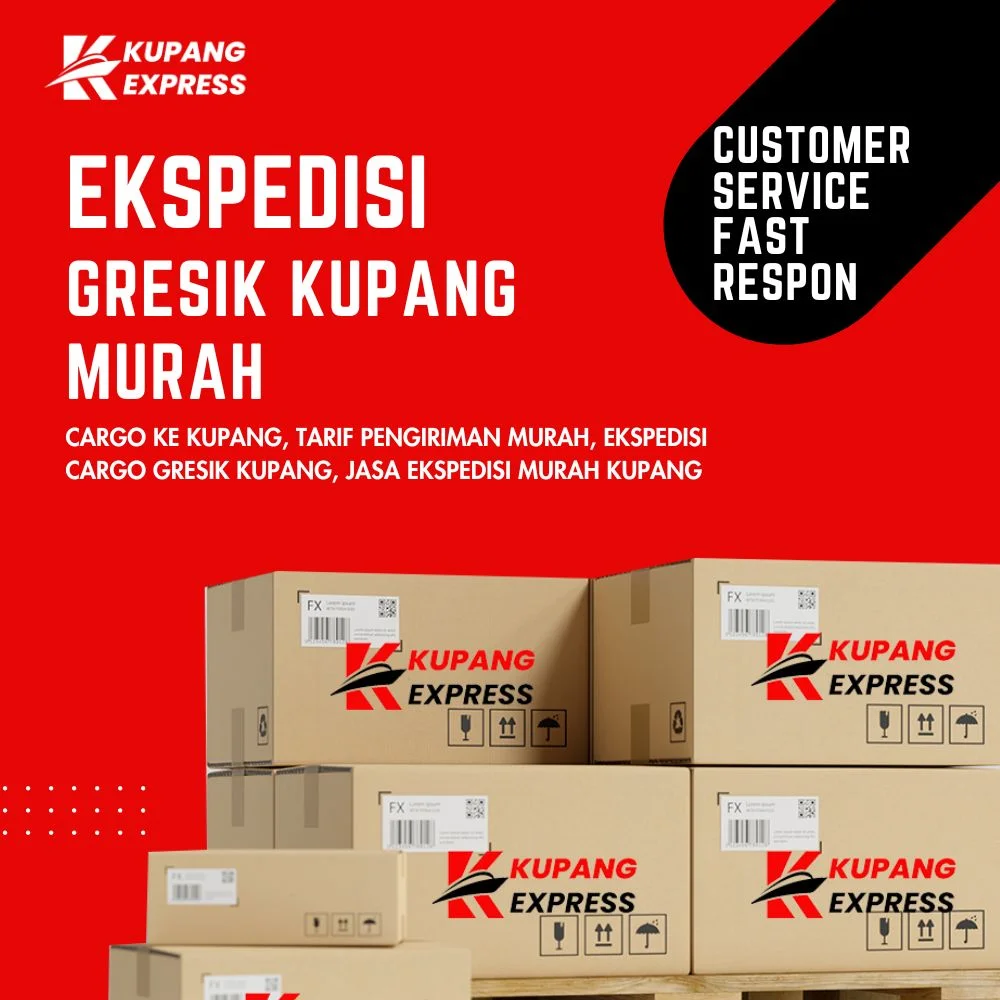 Ekspedisi Gresik Kupang Murah