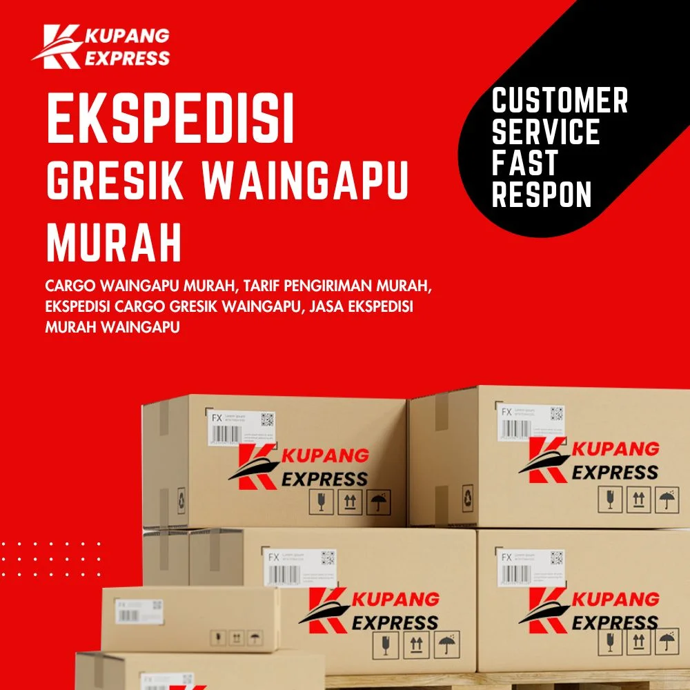 Ekspedisi Gresik Waingapu Murah