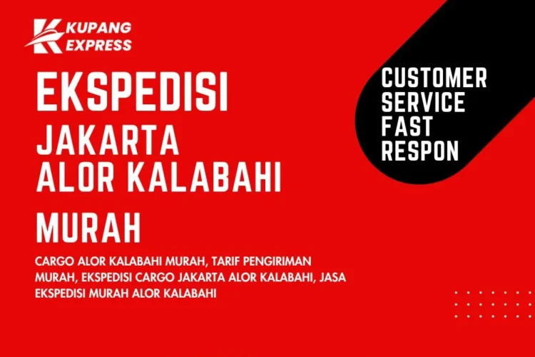 Ekspedisi Jakarta Alor Kalabahi Murah