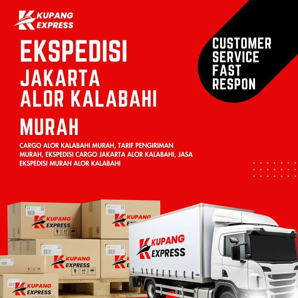 Ekspedisi Jakarta Alor Kalabahi Murah