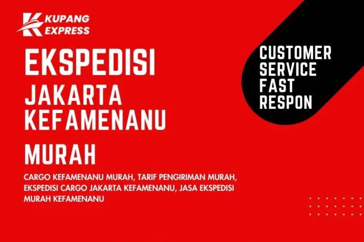 Ekspedisi Jakarta Kefamenanu Murah