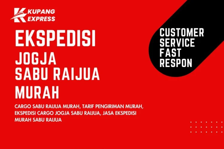 Ekspedisi Jogja Sabu Raijua Murah