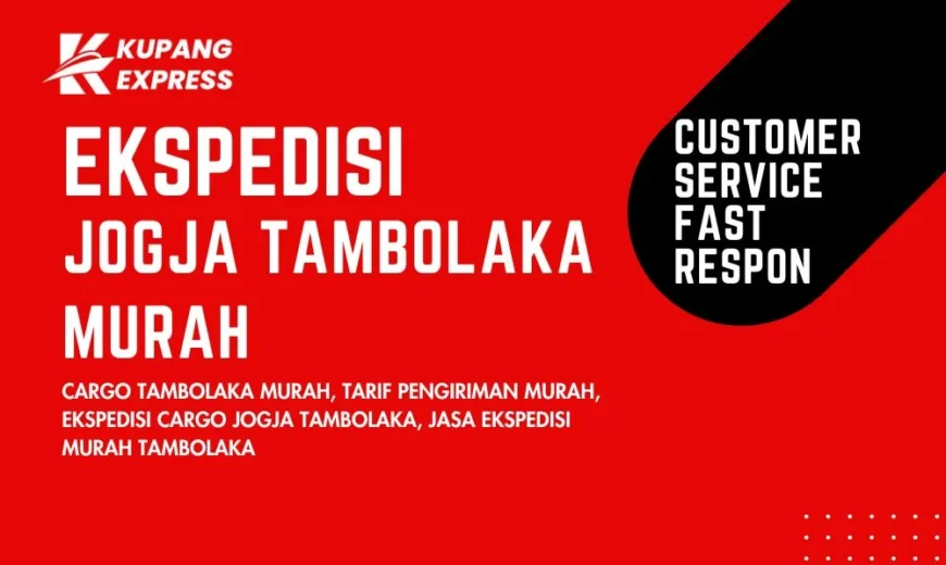 Ekspedisi Jogja Tambolaka Murah