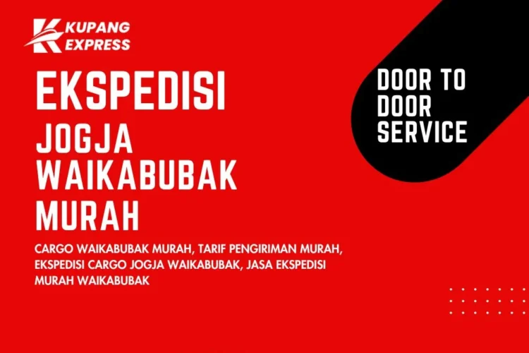 Ekspedisi Jogja Waikabubak Murah