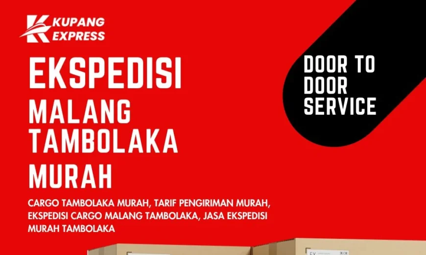 Ekspedisi Malang Tambolaka Murah