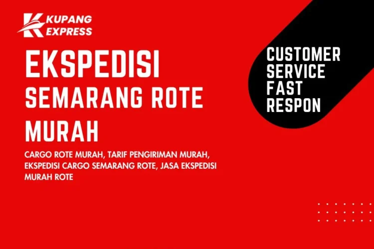 Ekspedisi Semarang Rote Murah