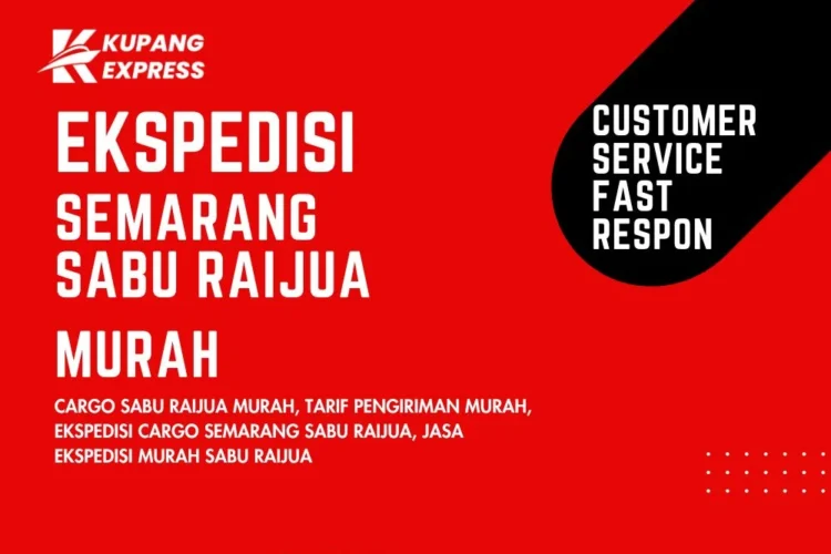 Ekspedisi Semarang Sabu Raijua Murah