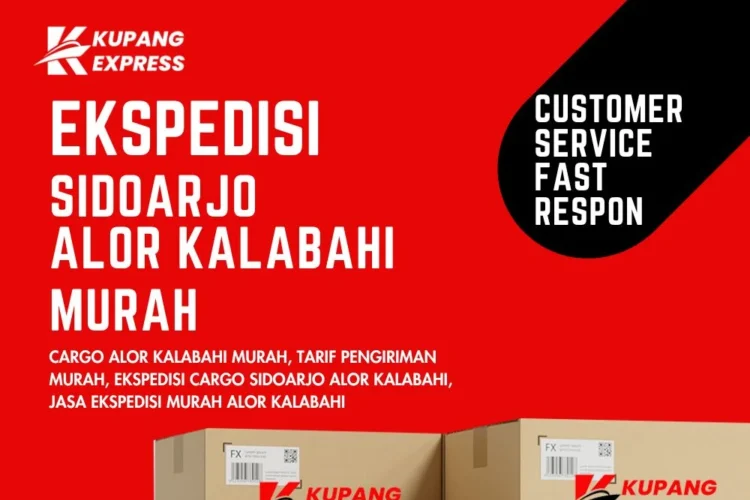 Ekspedisi Sidoarjo Alor Kalabahi Murah
