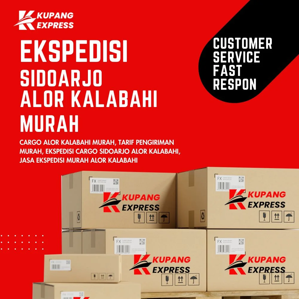 Ekspedisi Sidoarjo Alor Kalabahi Murah