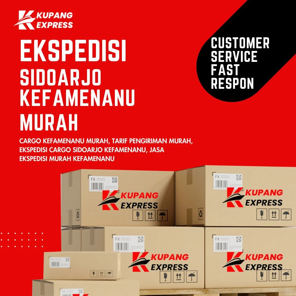 Ekspedisi Sidoarjo Kefamenanu Murah