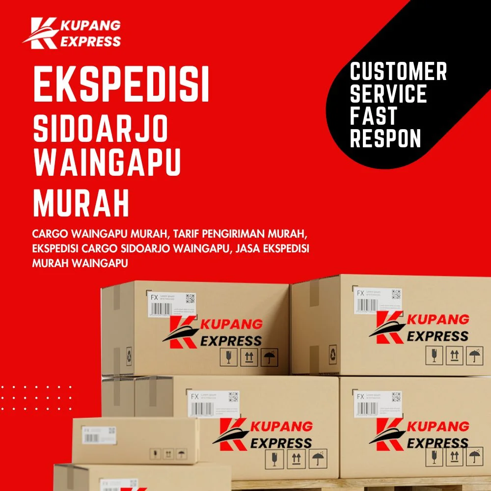 Ekspedisi Sidoarjo Waingapu Murah