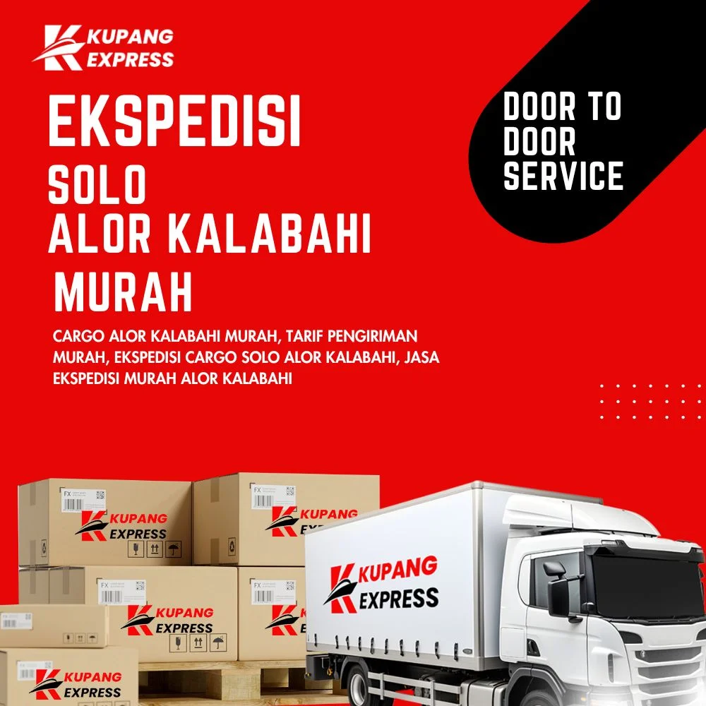 Ekspedisi Solo Alor Kalabahi Murah