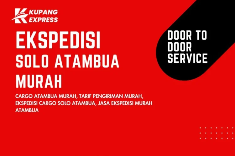 Ekspedisi Solo Atambua Murah