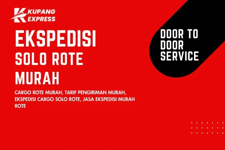Ekspedisi Solo Rote Murah