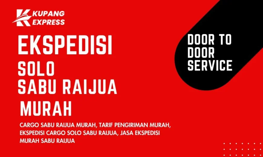 Ekspedisi Solo Sabu Raijua Murah