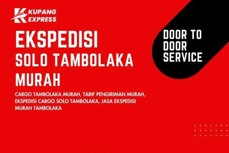 Ekspedisi Solo Tambolaka Murah