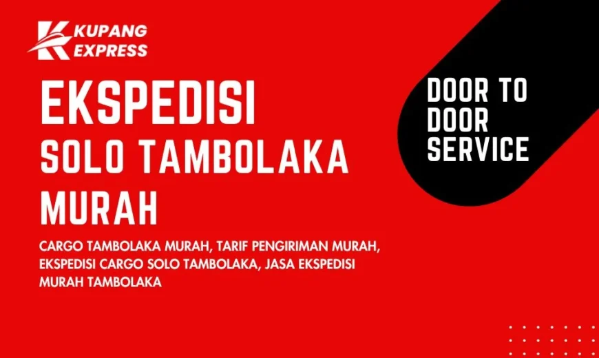 Ekspedisi Solo Tambolaka Murah