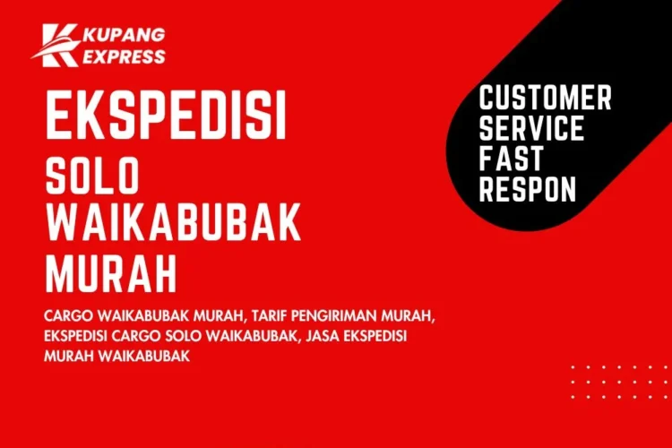 Ekspedisi Solo Waikabubak Murah