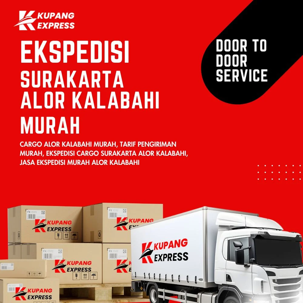 Ekspedisi Surakarta Alor Kalabahi Murah