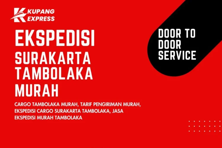 Ekspedisi Surakarta Tambolaka Murah