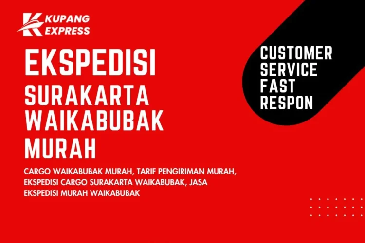 Ekspedisi Surakarta Waikabubak Murah