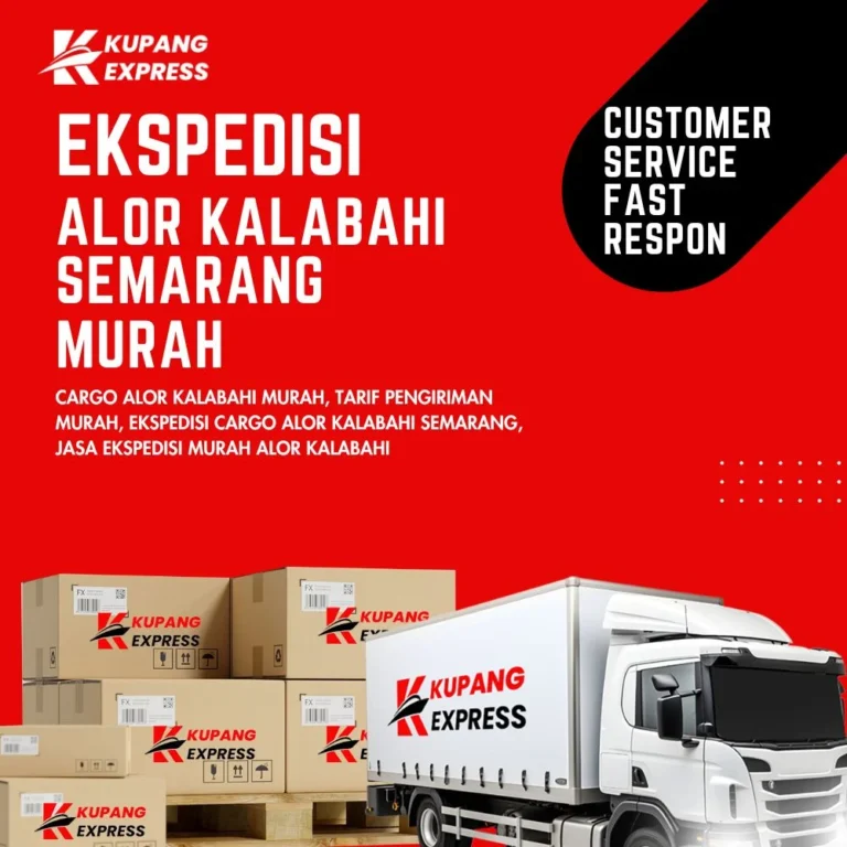 Ekspedisi Alor Kalabahi Semarang Murah