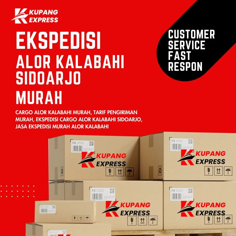 Ekspedisi Alor Kalabahi Sidoarjo Murah