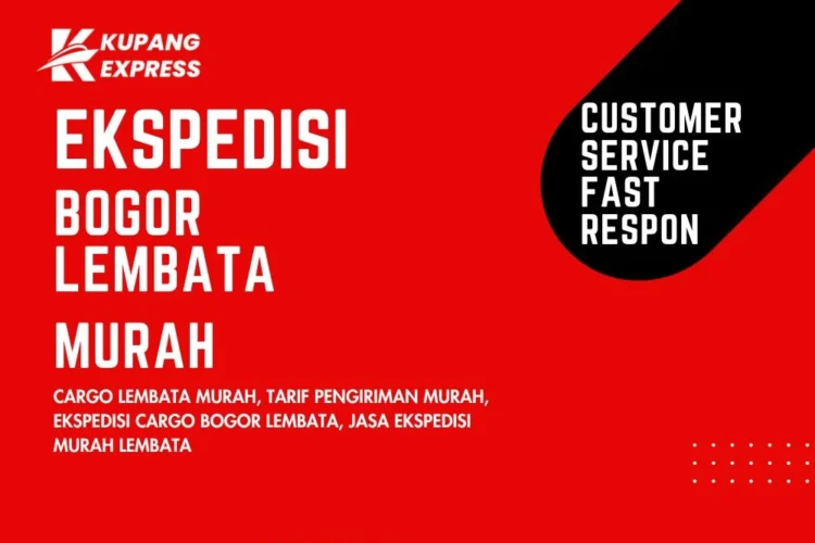 Ekspedisi Bogor Lembata Murah
