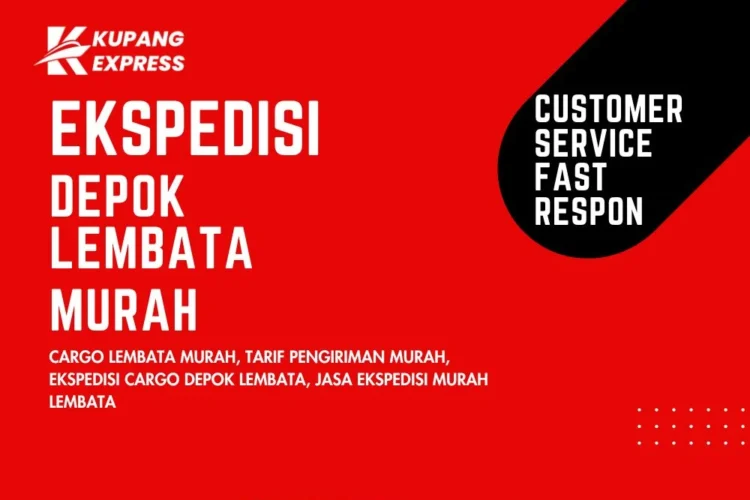 Ekspedisi Depok Lembata Murah