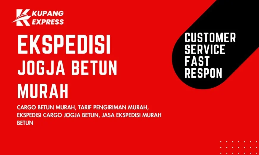 Ekspedisi Jogja Betun Murah