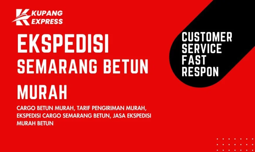 Ekspedisi Semarang Betun Murah