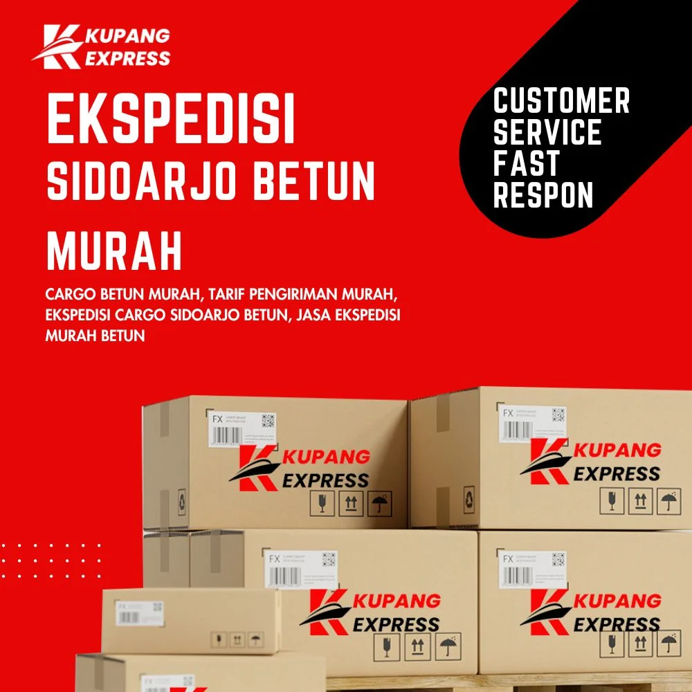 Ekspedisi Sidoarjo Betun Murah