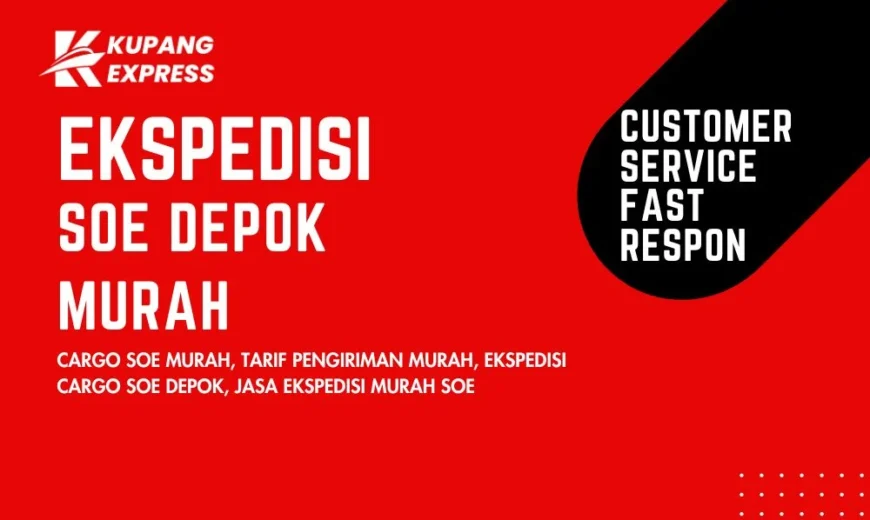 Ekspedisi Soe Depok Murah