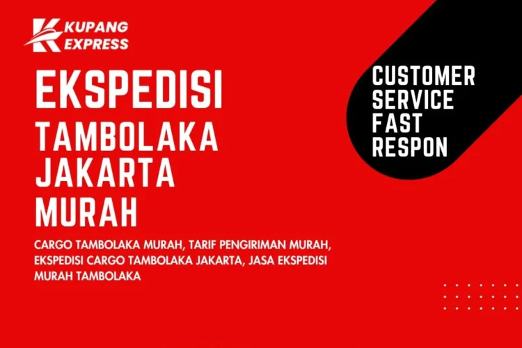 Ekspedisi Tambolaka Jakarta Murah